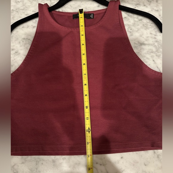 Aritzia Talula “Wiltona” Mauve Crop Top - Picture 6 of 7